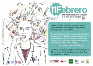 11F - Charlas en IES de Madrid sobre grandes científicas en la Historia